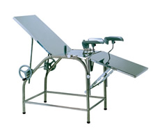 HZ-3B不銹鋼婦科三折床